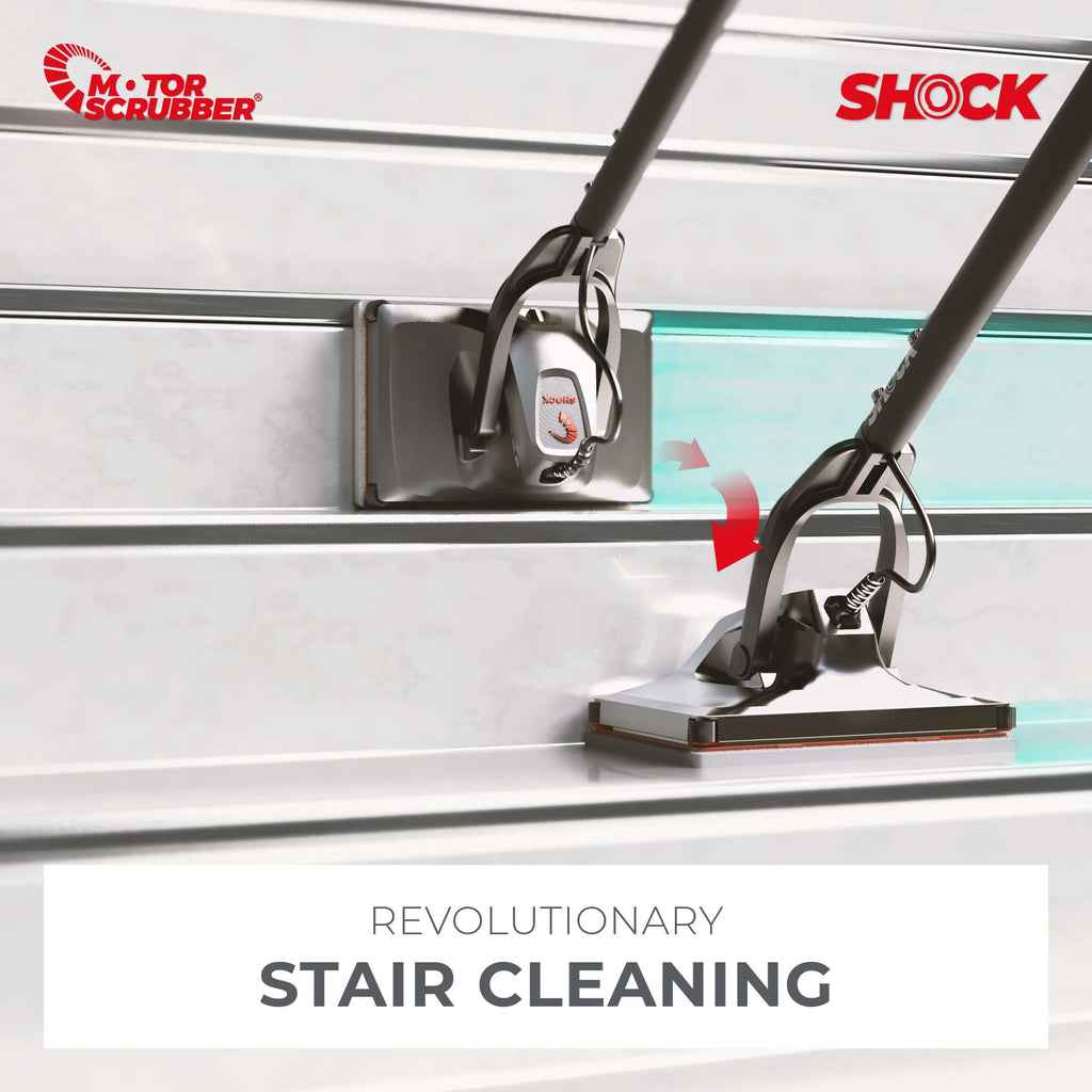 MotorScrubber Shock Starter Kit - Oscillating Deep Cleaner - No Battery Backpack