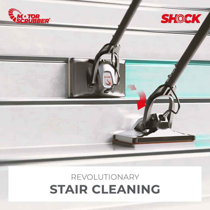 MotorScrubber Shock Starter Kit With Battery Backpack - Oscillating Deep Cleaner