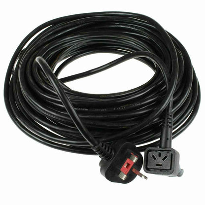 Numatic Nu Plug 3 Core Plug In Mains Cable For Numatic Buffers and Scrubber Dryers