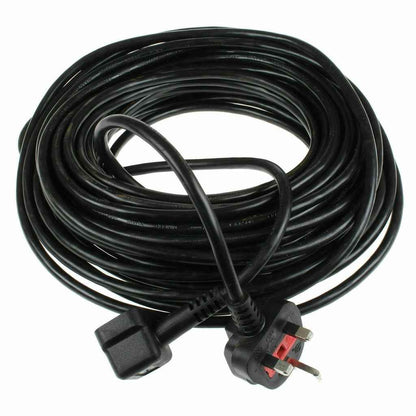 Numatic Nu Plug 3 Core Plug In Mains Cable For Numatic Buffers and Scrubber Dryers