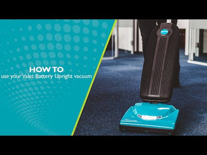 Truvox Valet Battery Upright II - Commercial Cordless Upright Vacuum