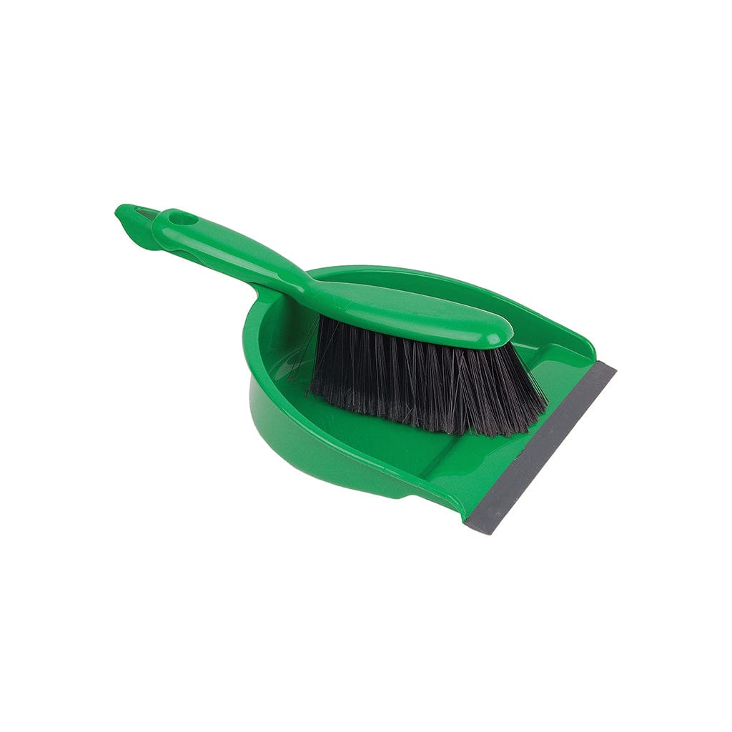 Professional Dustpan & Brush Set Soft - Box of 12 - Commercial Cleaning Machines Ltd