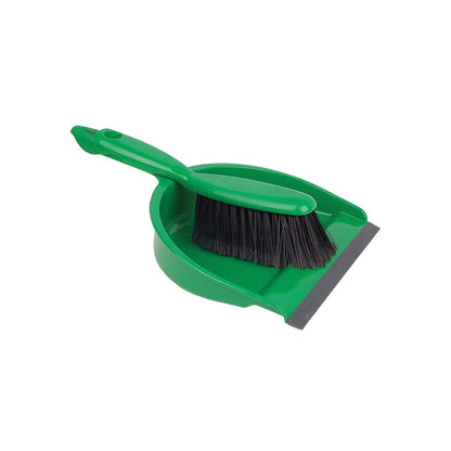Professional Dustpan & Brush Set Soft - Box of 12 - Commercial Cleaning Machines Ltd