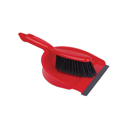 Professional Dustpan & Brush Set Soft - Box of 12 - Commercial Cleaning Machines Ltd