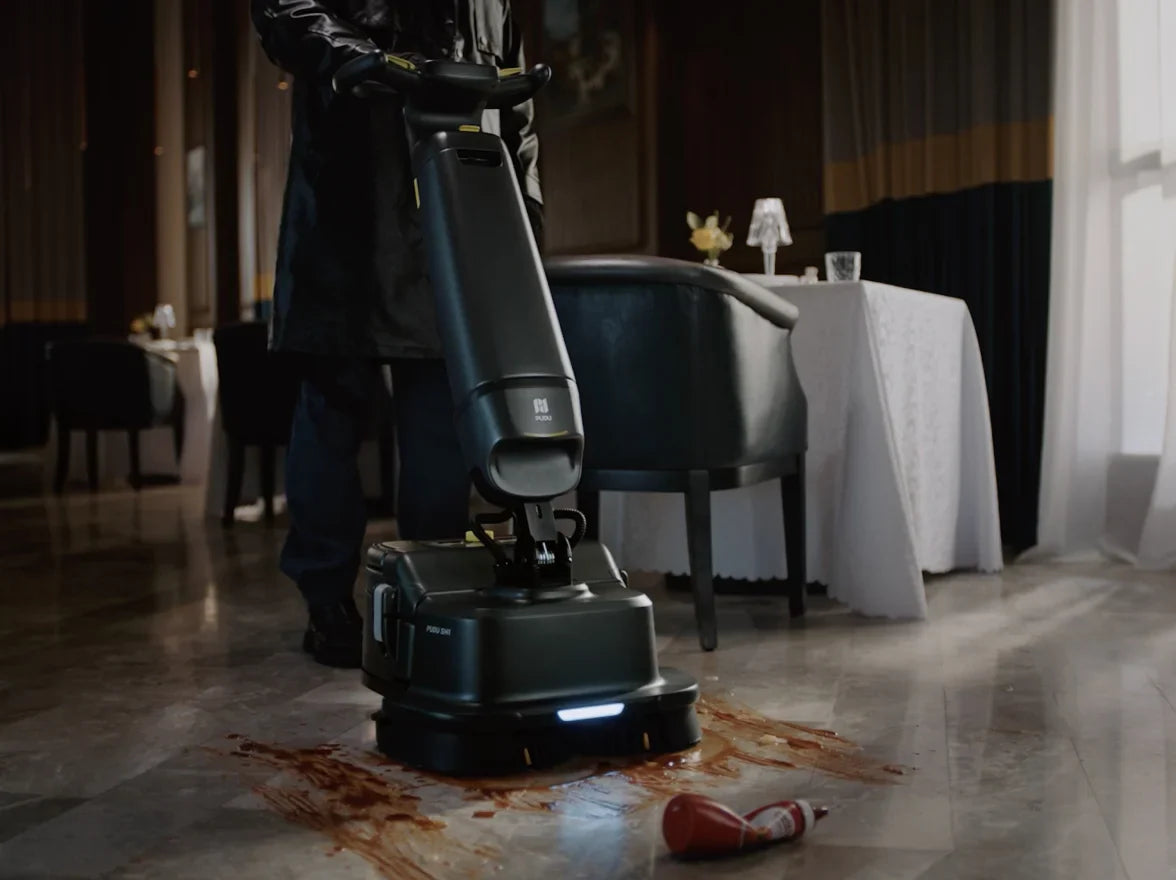 Pudu SH1 Upright Professional Smart Floor Scrubber Dryer - Scrubber Dryer