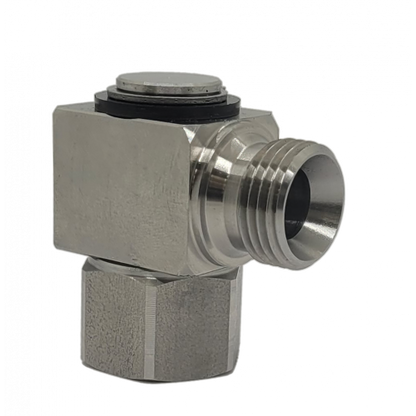 1/2" 90 degree Stainless Steel Swivel For Reel 6