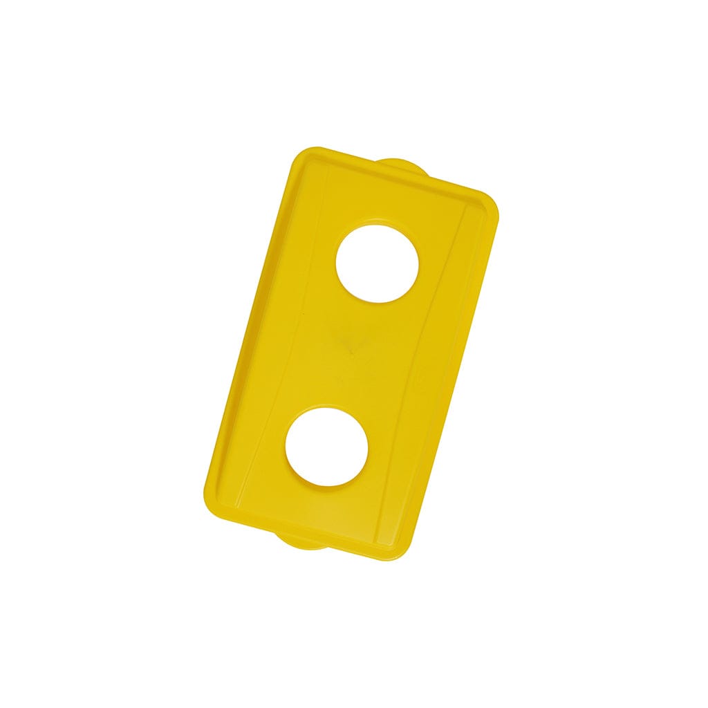 Recycling Wall Hugger Lid - Holed - Box of 4 - Commercial Cleaning Machines Ltd