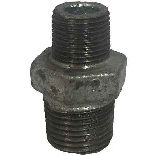 3/4"x3/8" BSPT Male Thread Reducing