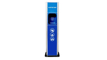 Sanitise Now Automatic Liquid Freestanding Sanitising Unit - Blue - Commercial Cleaning Machines Ltd