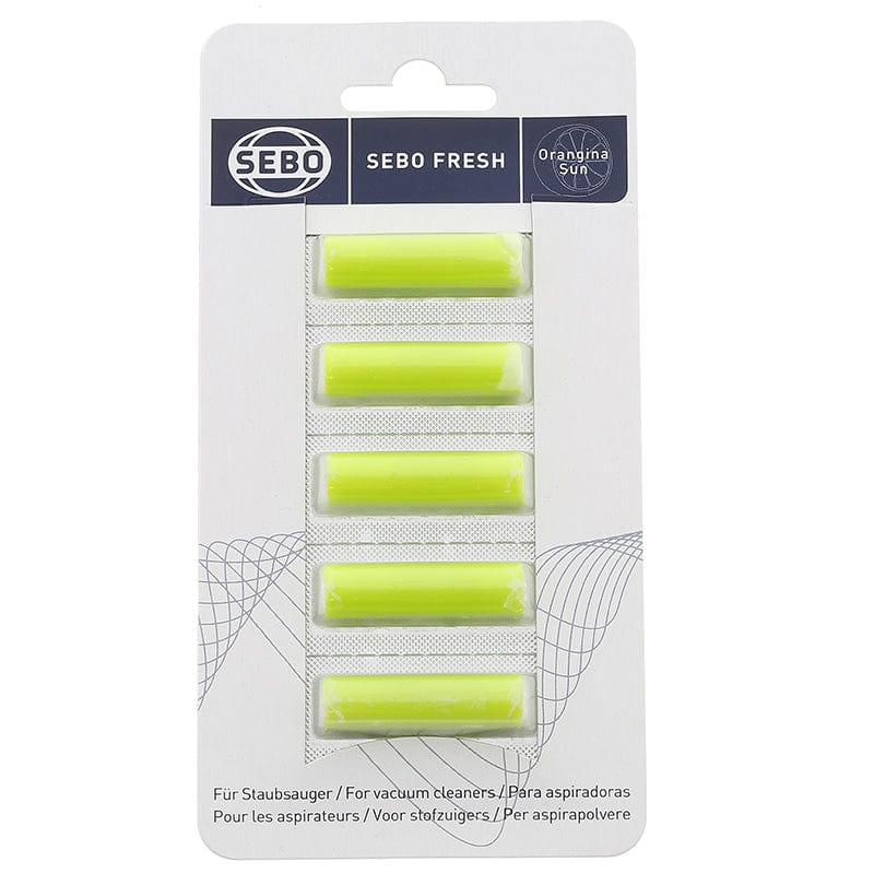 Sebo Fresh Orangina Vacuum Cleaner Fresheners - Pack of 5 Genuine Sebo Fresh - Commercial Cleaning Machines Ltd