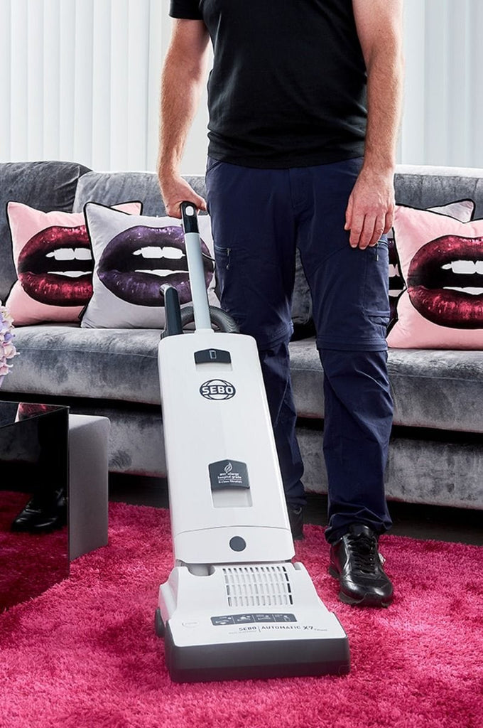 Sebo Vacuum Cleaner Sebo Automatic X7 ePower Upright Vacuum Cleaner - Gloss White 91501GB - Buy Direct from Spare and Square