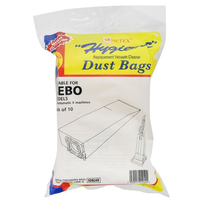 Sebo X & C Vacuum Cleaner Paper Bag - 5093 (Pack Of 10) - Commercial Cleaning Machines Ltd