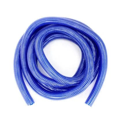 skyVac 50mm Blue Wire Reinforced Vacuum Suction Hose - Commercial Cleaning Machines Ltd