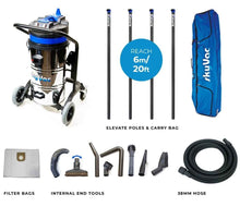 skyVac Internal 78 With High Suction Pole Set - Upto 40ft - 240v