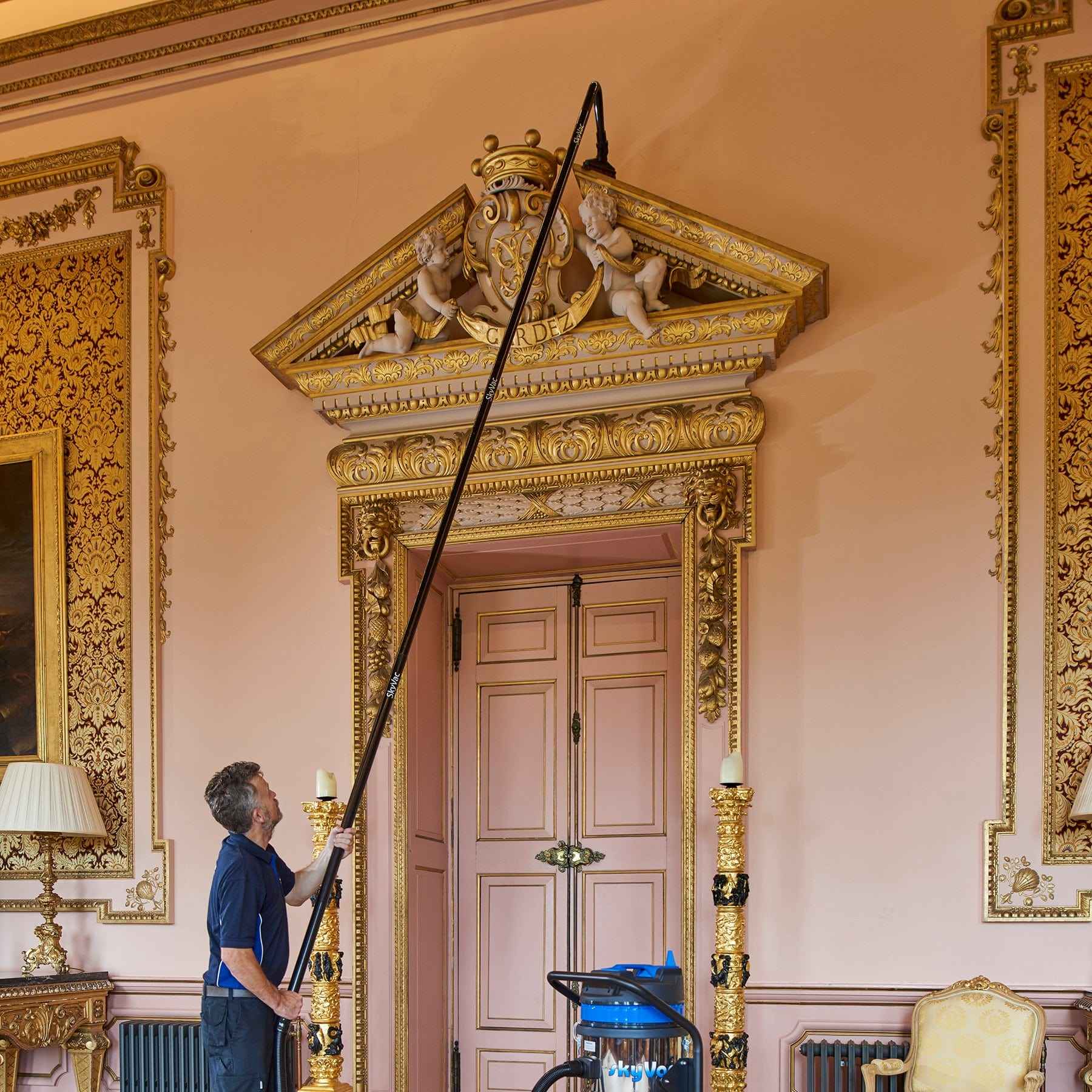 skyVac Internal 78 With High Suction Pole Set - Upto 40ft - 240v