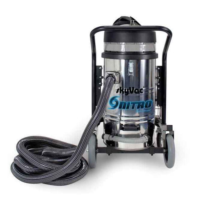 skyVac Nitro With Elite High Reach Pole Set - Triple Motor With Upto 40ft Reach