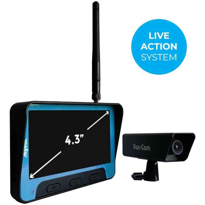 skyVac Real Time Inspection System - Gutter Inspection Camera
