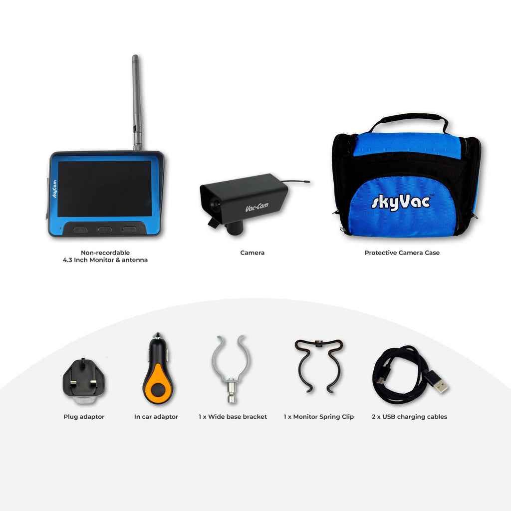 skyVac Real Time Inspection System - Gutter Inspection Camera