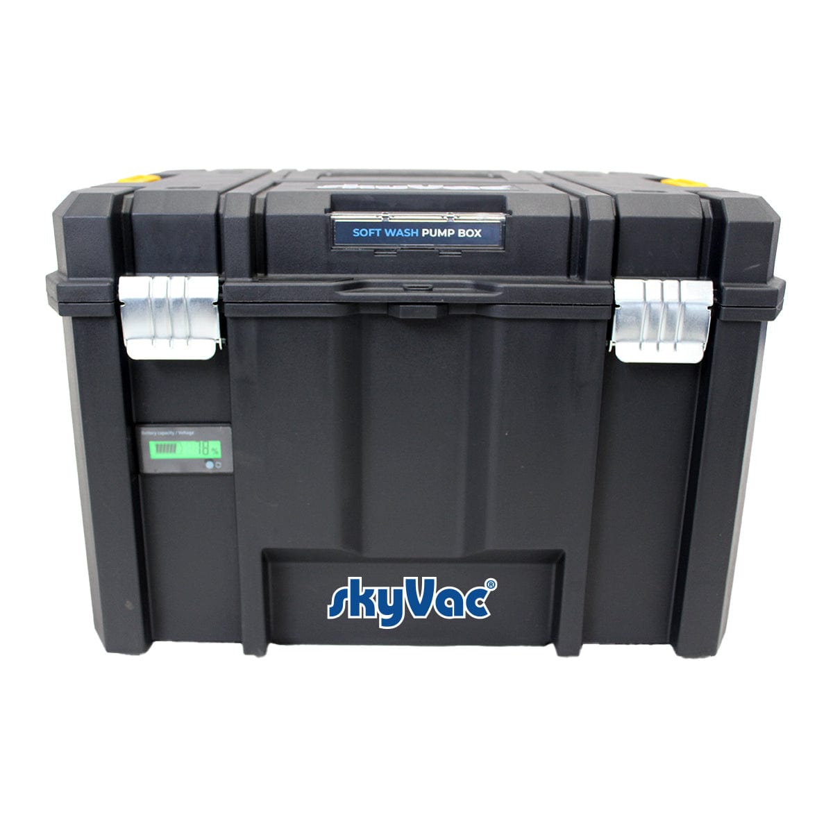 skyVac Soft Wash Pump Box - Chemical and Bleach Pump - Commercial Cleaning Machines Ltd