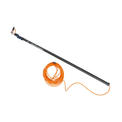 skyVac Softwash Applicator - Carbon Fibre Water Fed Pole System - Commercial Cleaning Machines Ltd