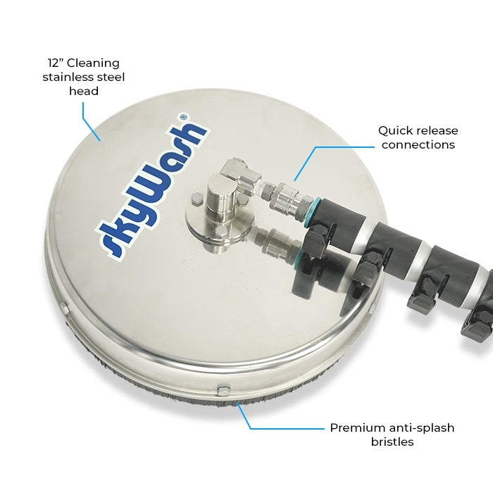 skyWash Roof Cleaning System - Premium Pole and Surface Cleaner - Commercial Cleaning Machines Ltd