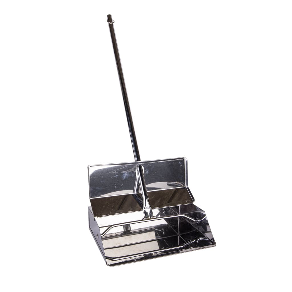 Stainless Steel Lobby Dustpan Only - Commercial Cleaning Machines Ltd