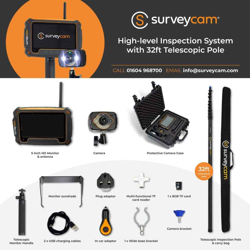 SurveyCam High-Level Inspection System For External or Internal Projects