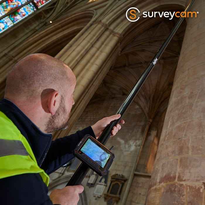 SurveyCam High-Level Inspection System For External or Internal Projects