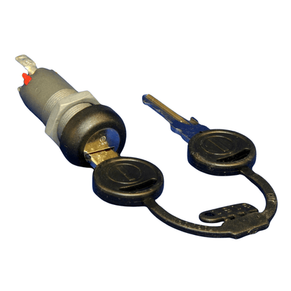 Tennant T3, T300, T5, T500 Key Switch Barrel and Keys - Commercial Cleaning Machines Ltd