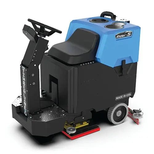 Timberline Rider S Industrial Micro Floor Scrubber - Orbital Deck 24" - 28" - Commercial Cleaning Machines Ltd