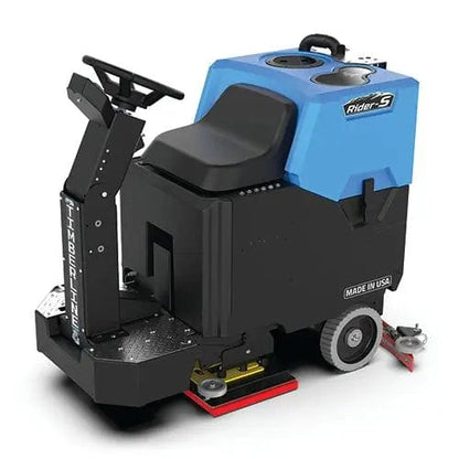 Timberline Rider S Industrial Micro Floor Scrubber - Orbital Deck 24" - 28" - Commercial Cleaning Machines Ltd