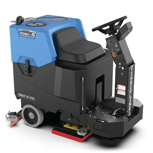 Timberline Rider S Industrial Micro Floor Scrubber - Orbital Deck 24" - 28" - Commercial Cleaning Machines Ltd