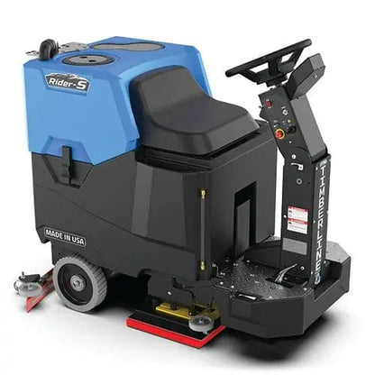 Timberline Rider S Industrial Micro Floor Scrubber - Orbital Deck 24" - 28" - Commercial Cleaning Machines Ltd