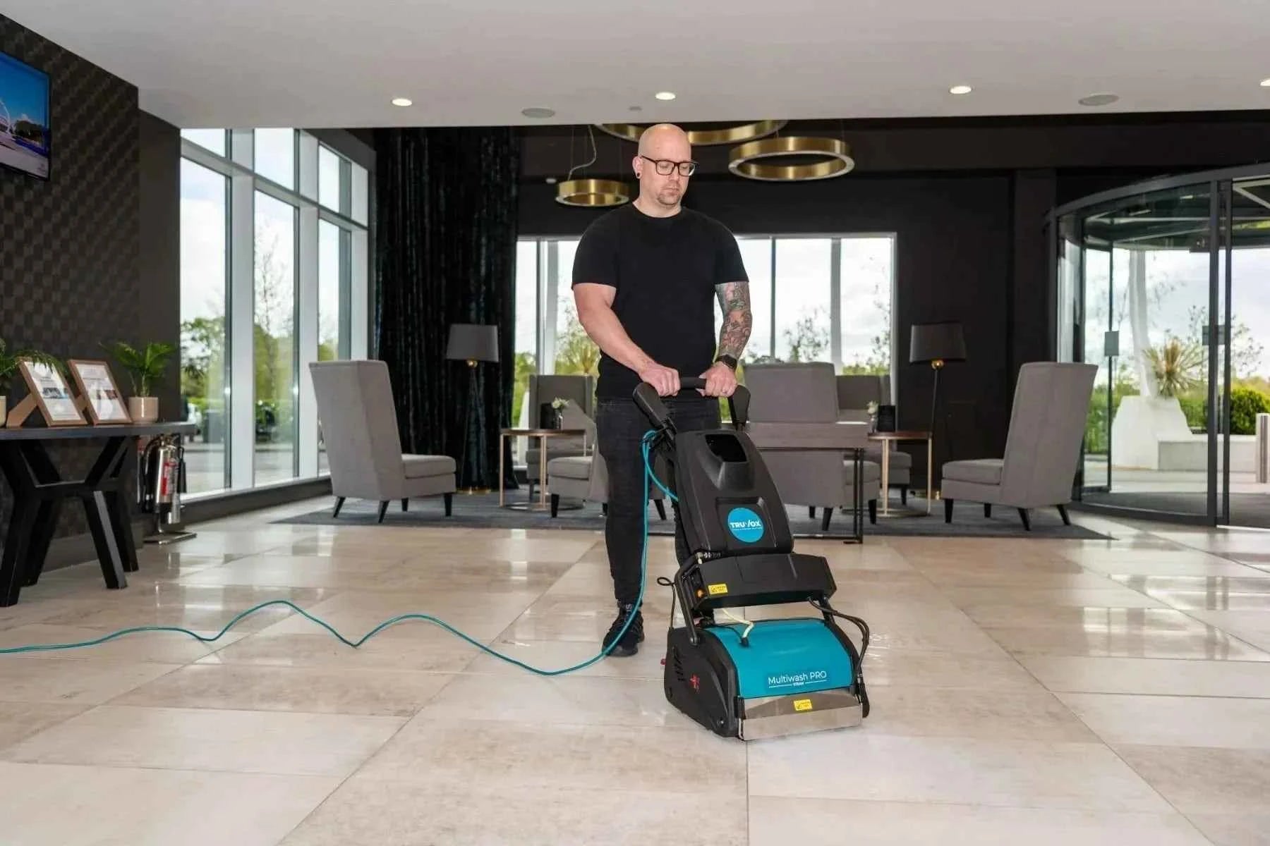 Truvox Multiwash Pro Steam Scrubber Dryer - Clean and Sanitise