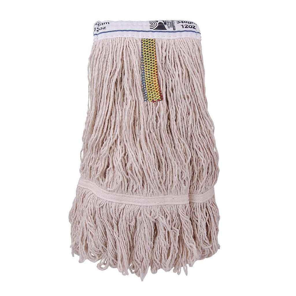 Twine Natural Flagged Stayflat Kentucky Mop 340g - Box of 50