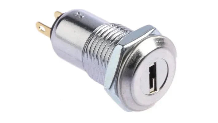 Universal 2-Way Ignition Switch and Key Set 24v - Commercial Cleaning Machines Ltd