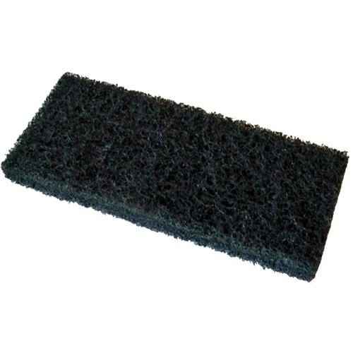 Vileda Edging Pads - Box of 25 - Black Stripping Pads - 255 x 115mm