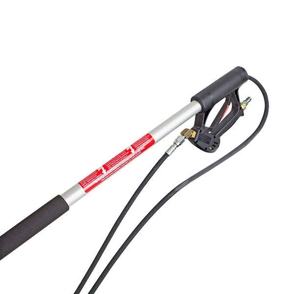 WetJet 18ft Aluminium High Pressure Telescopic Lance - QR Inlet