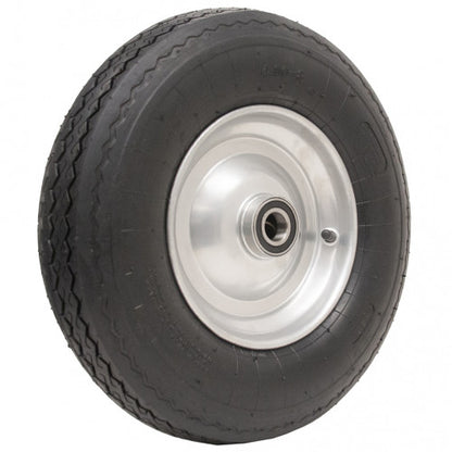 Large Pneumatic Wheel [Diameter = 400mm , Width = 100mm, Axle = 25mm]