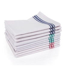 White Cotton Tea Towel - Box of 100 - Commercial Cleaning Machines Ltd