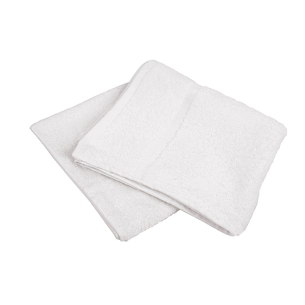 White Hand Towel - Box of 12 - Commercial Cleaning Machines Ltd