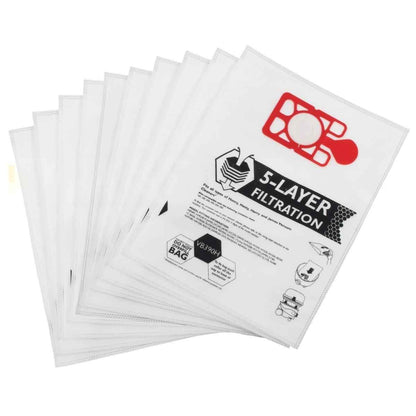 Numatic NVM-1CH Style Henry Hetty James Microfibre Dustbags - Box of 10