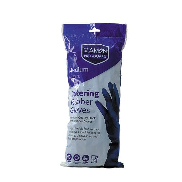 Ramon Proguard Catering Rubber Gloves - Medium And Large - Commercial Cleaning Machines